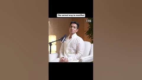 Thumbnail of What's the correct way to Manifest? Explained by Dr. Tamanna C #shorts
