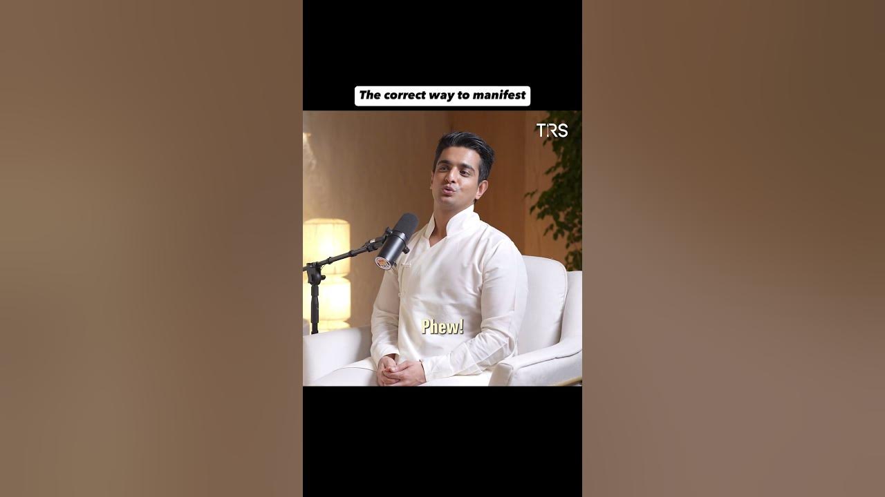 What's the correct way to Manifest? Explained by Dr. Tamanna C #shorts