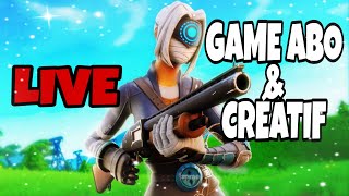 🔴[LIVE FORTNITE FR] [PS5] [FACECAM] | [GAME ABO & CRÉATIF] | BOUTIQUE À 2H!!🎁