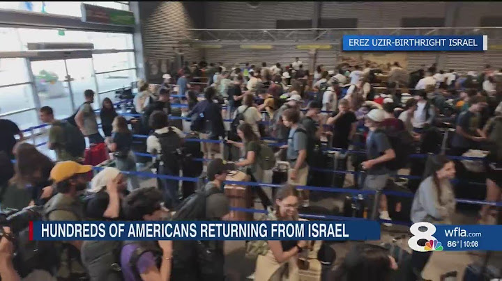 1,500 Americans Evacuated from Israel with Help from Florida – DeSantis Steps In