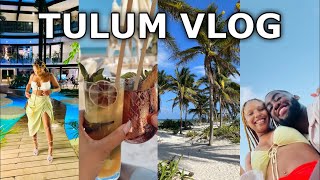 TULUM VACATION VLOG | Anniversary Trip, Cenotes, Zip Lining