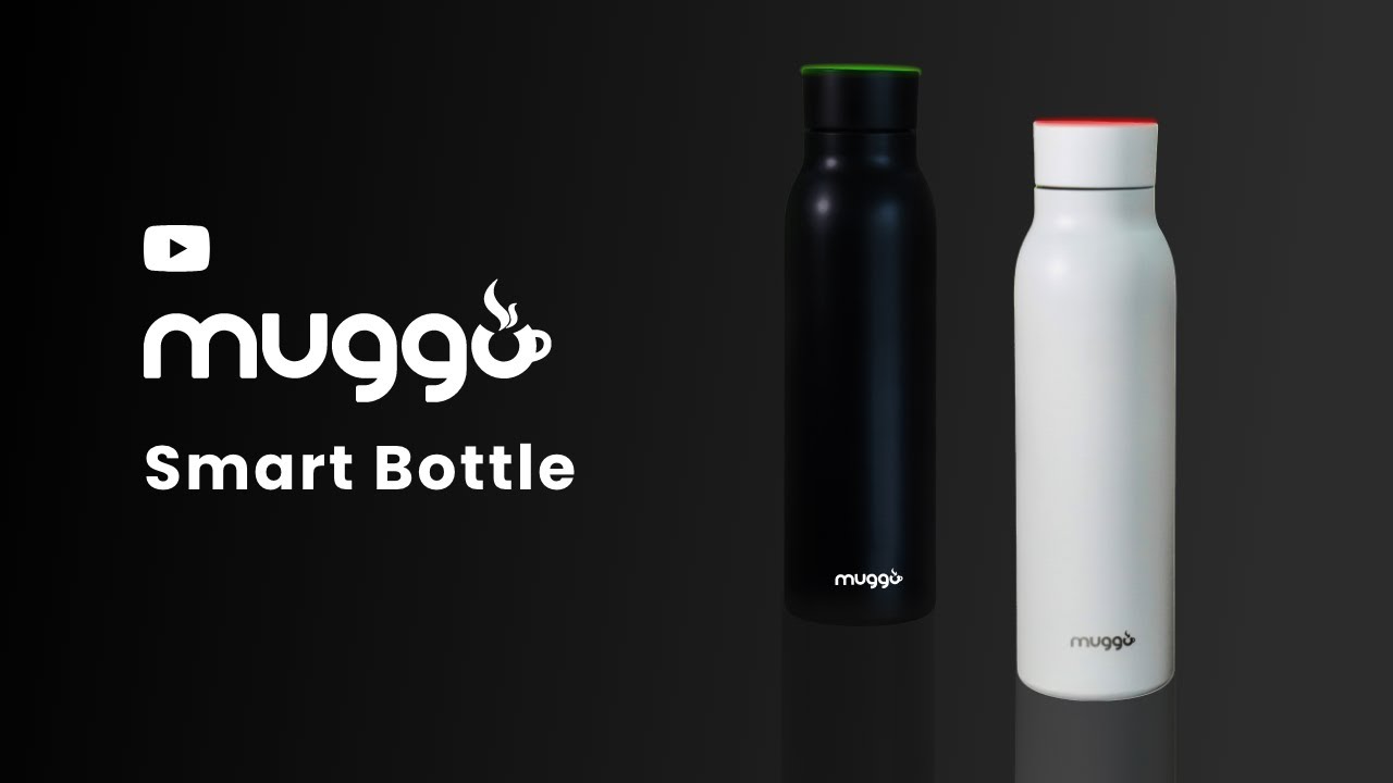 Muggo Smart Bottle (Black) video thumbnail