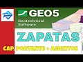 🔴  Software Geotécnico GEO5 - Cimentaciones Directas - Zapatas - Análisis Geotécnico - Asientos