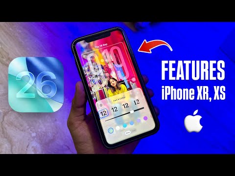 How to Enable iOS 26 Liquid Glass Features on iPhone XR & XS