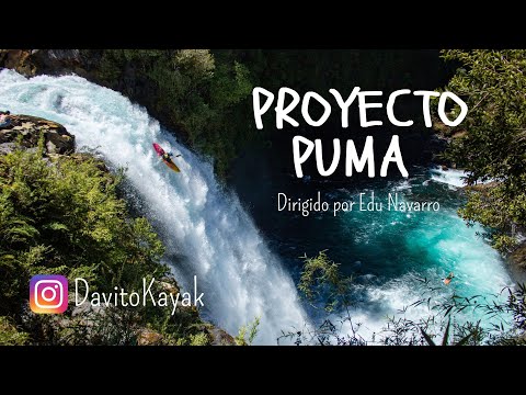 Saltando Puma en kayak, David Toro