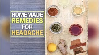 Homemade Remedies For A Headache