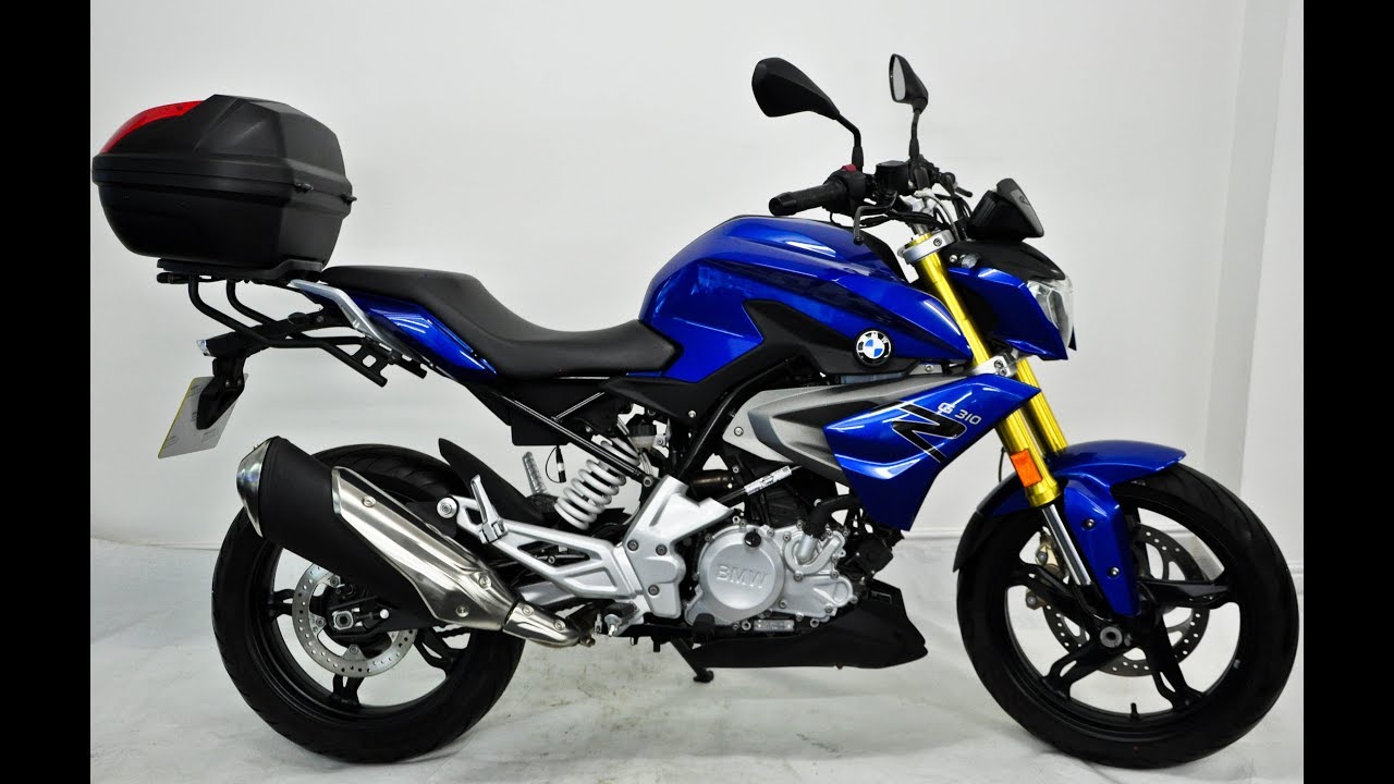 bmw g310r white blue