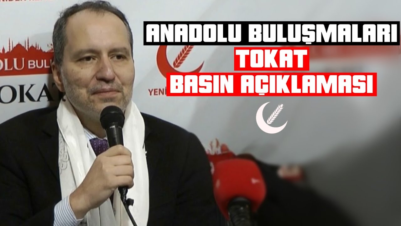 Genel Başkanımız Dr. Fatih Erbakan; Tokat’ta basın açıklamasında bulundu.