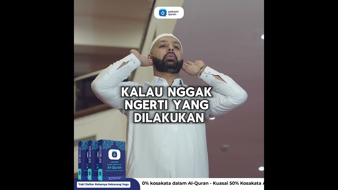 Yuk Belajar Bahasa Arab Untuk Memahami Bacaan Shalat dan Ayat Alquran #bahasaarabmudah #pahamiquran