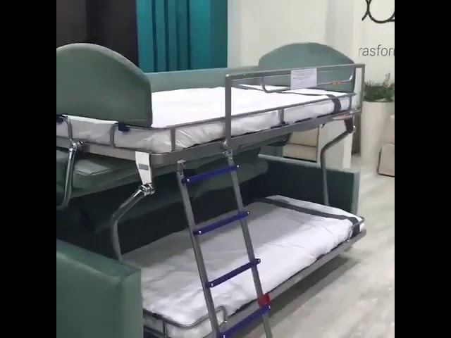 folding bunk bed couch