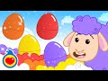 Parque dos Ovos Surpresa (Ovelhas Coloridas) ♫ Aprendendo e Brincando com Um Herói do Coração