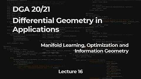 DGA - Laplacian and Hessian Embeddings
