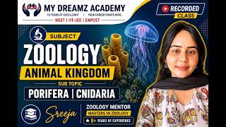 Porifera & Cnidaria | Animal Kingdom | Zoology | Sreeja Mam | 8 Years Experience (PART 2) screenshot 5