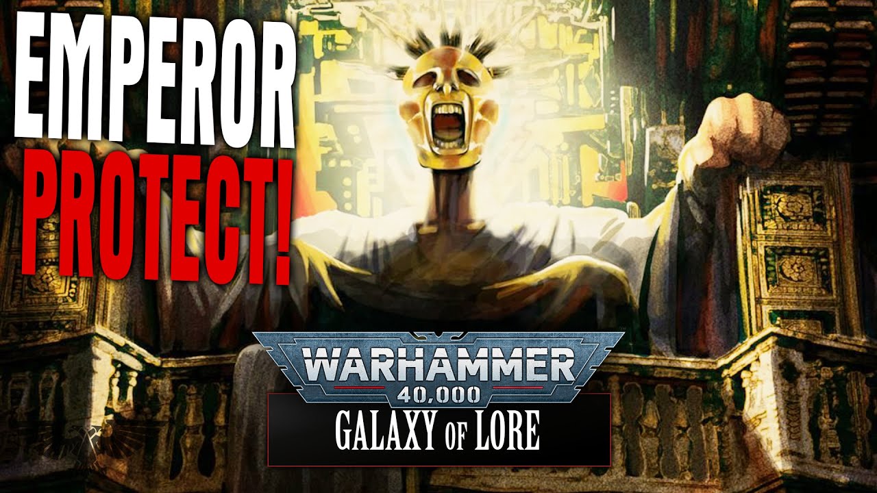 ❖ ZLATÝ TRŮN – MRTVOLA CÍSAŘE VLÁDNE IMPÉRIU NA VĚKY! | Galaxy of Lore: Warhammer 40k by LUKAS IV.