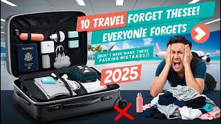 10 Travel Essentials Everyone Forgets Don't Make These Packing Mistakes! ✈️ 2025