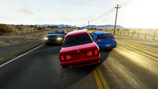 CRASHES and DANGEROUS DRIVING on BMW M3 e30 - BeamNG.Drive