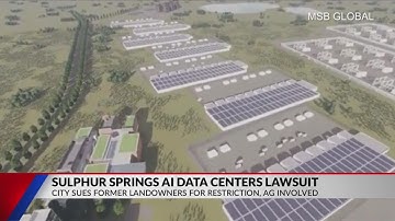 Sulphur Springs suing former landowners blocking AI datacenter project