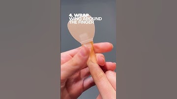 How to Apply a Butterfly Plaster to Finger