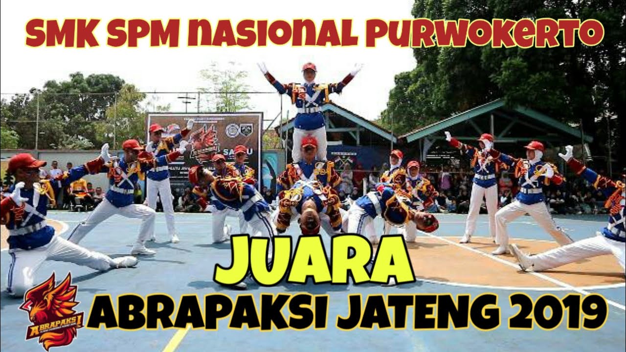 Juara PBB dan Variasi Keren SMK SPM Nasional Purwokerto Team B Abrapaksi Jawa Tengah 2019