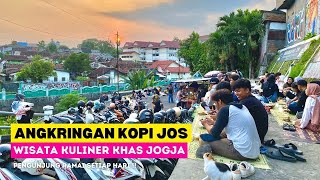 NIKMATI SENJA DI ANGKRINGAN KOPI JOS PAK TOMI JOGJA - Wisata Terbaru Jogja 2024 - Cerita Jogja