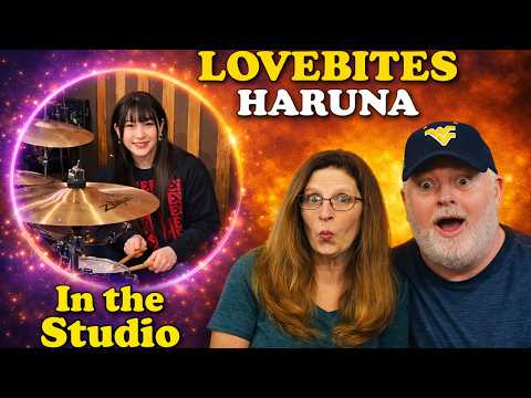 What a Drummer!  Reaction to Haruna of LOVEBITES - In the Studio
