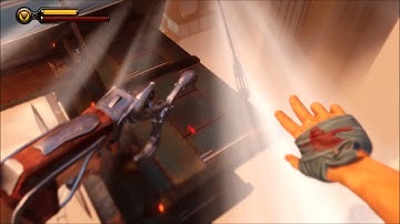 BioShock Infinite (2013) - Chapter 26 (Hard) - Factory Courtyard (part 1)