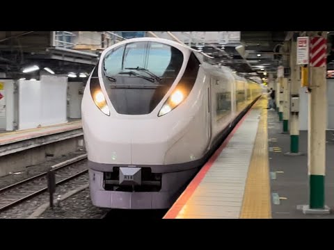 【ジョイント音最高！】E657系ｶﾂK14編成が松戸駅3番線を高速通過するシーン（2022.11.20）