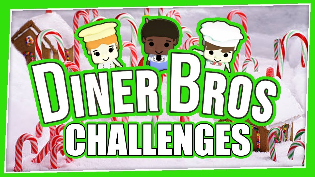 Diner Bros Challenges Santa's Village (4 Player Gameplay) YouTube