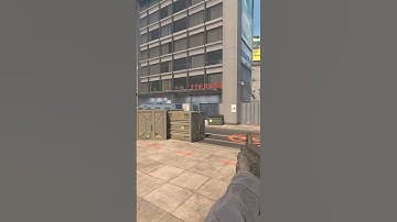 Checking Bank without Sound on Overpass (CS2) #shorts #cs2