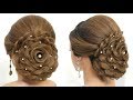 Bridal Updo Tutorial.  Wedding Prom Hairstyles For Long Hair