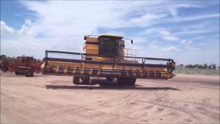 1998 New Holland TR98 combine for sale | sold at auction July 15, 2015