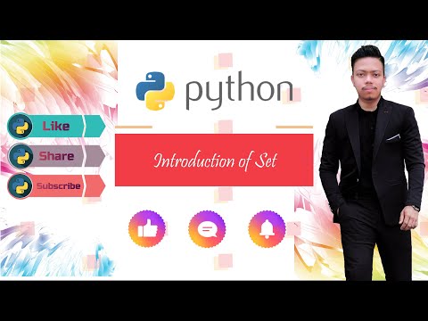 set introduction in Python || Python Tutorial 2022