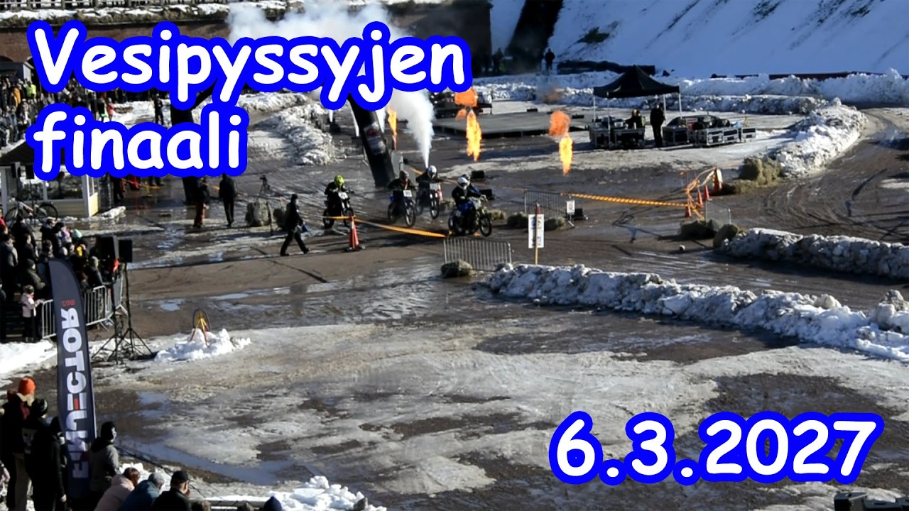 Haminan mopokisat 7.3.2026 - Vesijäähdytteisten finaali