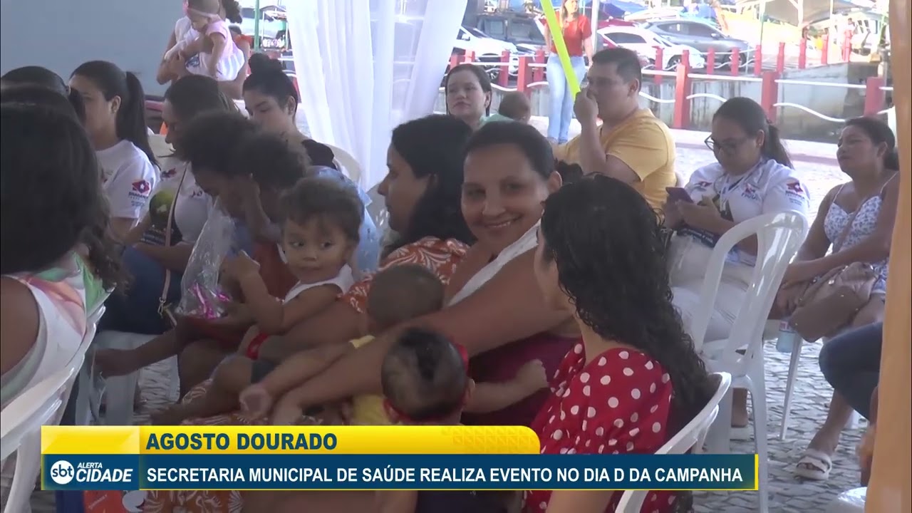 AGOSTO DOURADO: SEMUSB REALIZA EVENTO NO DIA D DA CAMPANHA