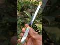 Japanese-Style Pocket Knife 🔪✨ | Review | #shots #knifeskills #diy #trend