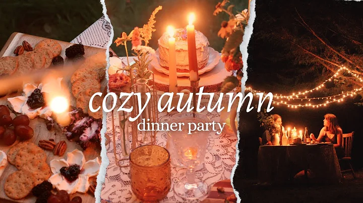 A Magical Autumn Dinner Party 🍂🍷🕯️ autumn inspired recipes, decor ideas & more!