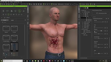 Character Creator Wounds Tutorial