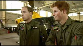 Prince William and Prince Harry interview on being part of the Armed Forces