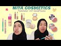 FULL FACE USING NITA COSMETICS ONLY | review & tutorial