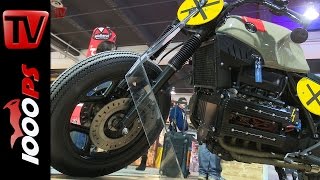 BMW K100  X Scram  Scrambler Sound von Stucki 2Rad @ SWISS MOTO 2016