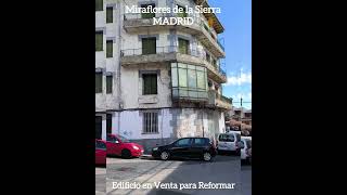 ¡ATENCION INVERSORES! Edificio en Venta, en Miraflores de la Sierra, Madrid, con fachada histórica.