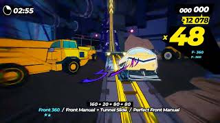 Denshattack - The Wretchhound - All Gold Run (Gold score, time, dares, collectibles)