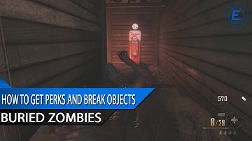 Black Ops 2: Zombies - Buried - How To Use "LEROY" To Get Juggernog & Break Barriers