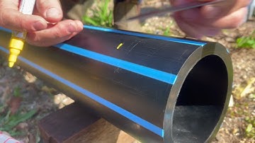 HOW TO INSTALL AN ELECTROFUSION COUPLER ON 125MM POLY PIPE