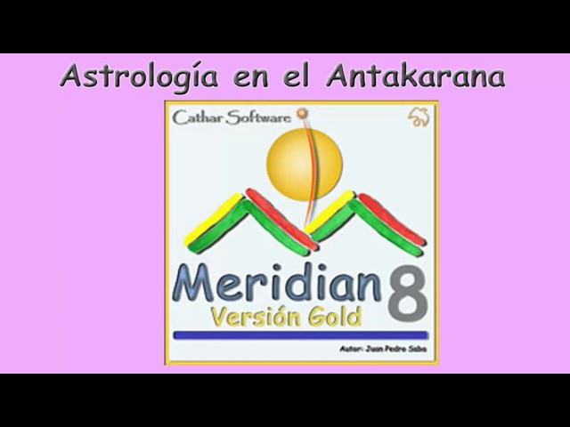 Astrolgia Antakarana. Módulo Meridian Profesional 8