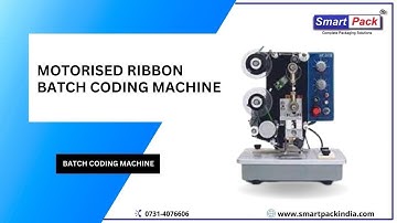 Motorized Batch Coding Machine CONTACT- +91 9109108483