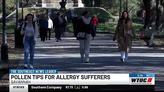 Runny nose? Pollen levels are up in Savannah
