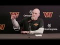 HC Dan Quinn Speaks to the Media Before Practice | Washington Commanders
