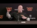 HC Dan Quinn Speaks to the Media Before Practice | Washington Commanders