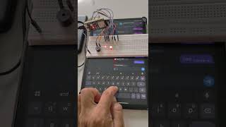 Coding an ESP32-S3 to Read My Telegram Commands! ⚡🤖Turn Blue! 📲🔵 #IoT